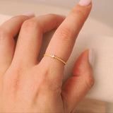 Facet Whisper Ring