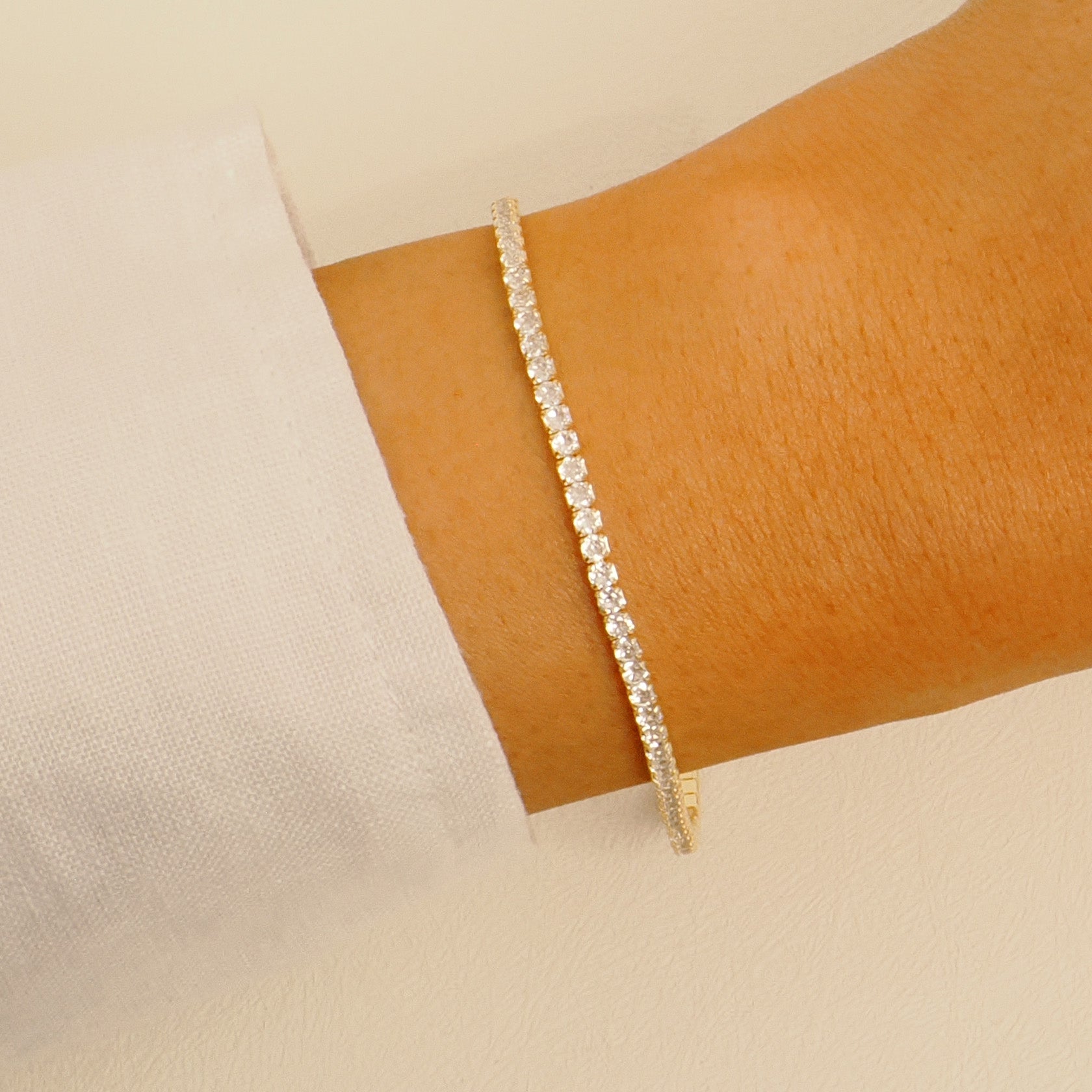 Lustre Zircon Bracelet