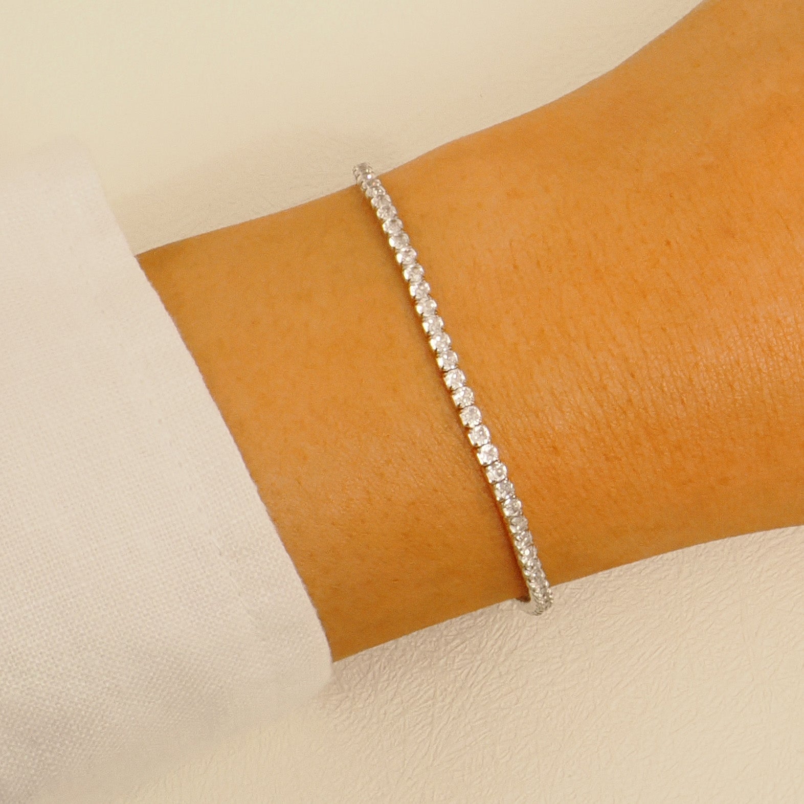 Lustre Zircon Bracelet