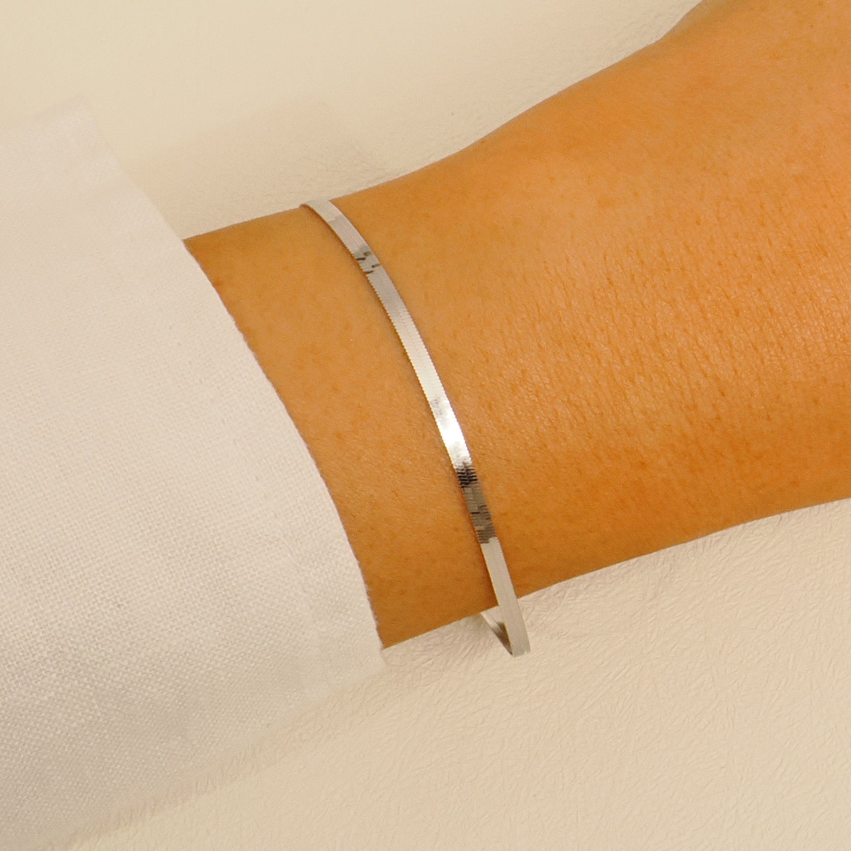 Sleek Snake Bracelet