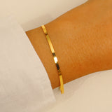 Sleek Snake Bracelet